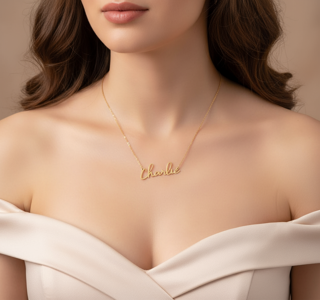 single Name Customized Pendent